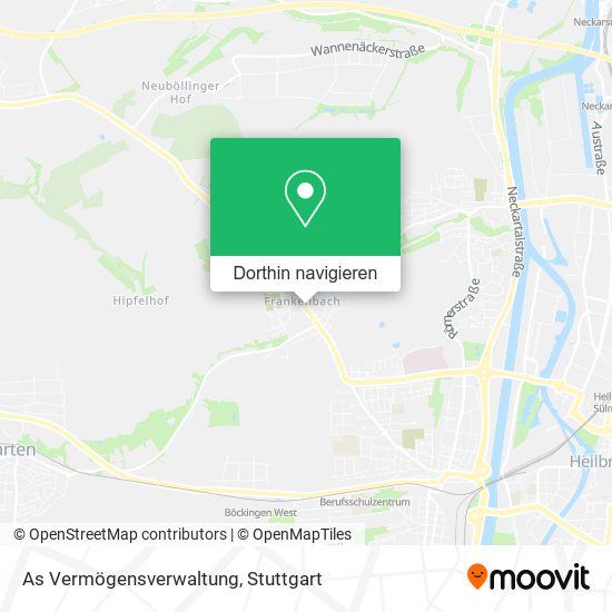 As Vermögensverwaltung Karte