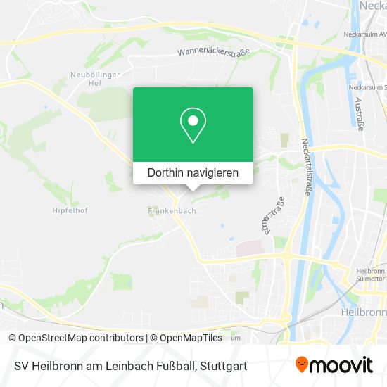 SV Heilbronn am Leinbach Fußball Karte