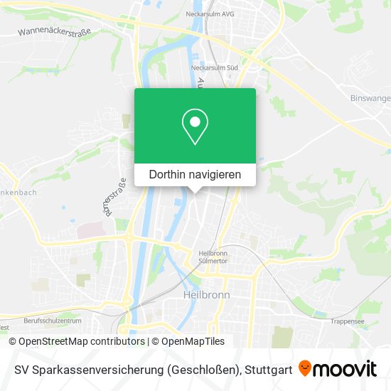 SV Sparkassenversicherung (Geschloßen) Karte