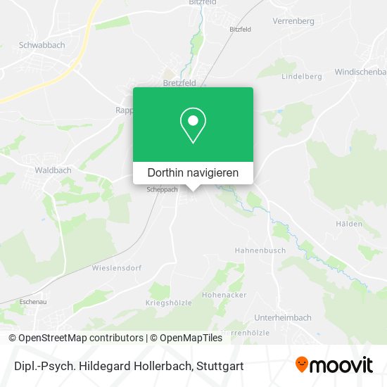 Dipl.-Psych. Hildegard Hollerbach Karte