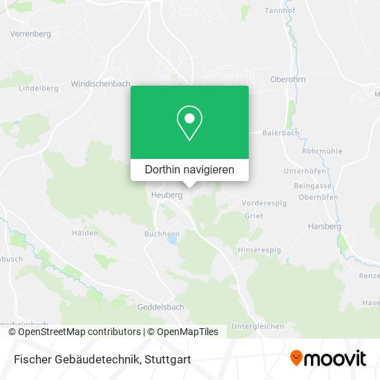 Fischer Gebäudetechnik Karte