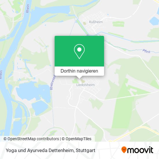 Yoga und Ayurveda Dettenheim Karte