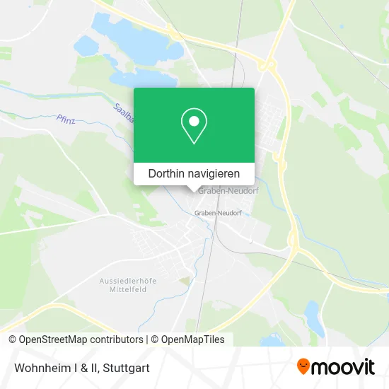 Wohnheim I & II Karte
