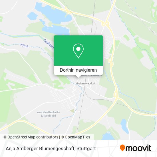 Anja Amberger Blumengeschäft Karte