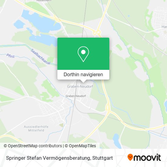 Springer Stefan Vermögensberatung Karte