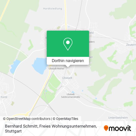 Bernhard Schmitt, Freies Wohnungsunternehmen Karte