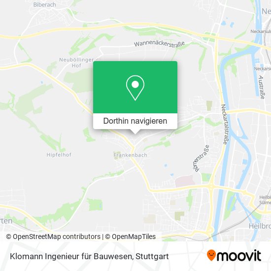 Klomann Ingenieur für Bauwesen Karte