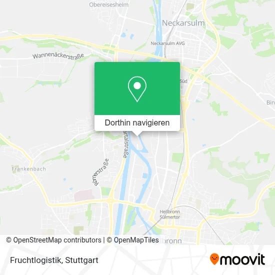 Fruchtlogistik Karte