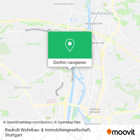 Baukult Wohnbau- & Immobiliengesellschaft Karte