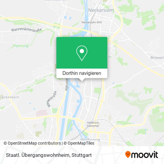 Staatl. Übergangswohnheim Karte