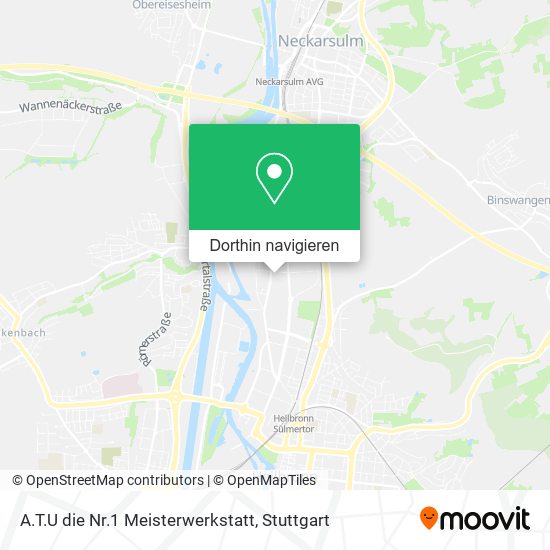 A.T.U die Nr.1 Meisterwerkstatt Karte