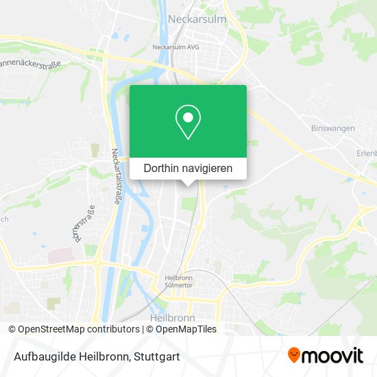 Aufbaugilde Heilbronn Karte