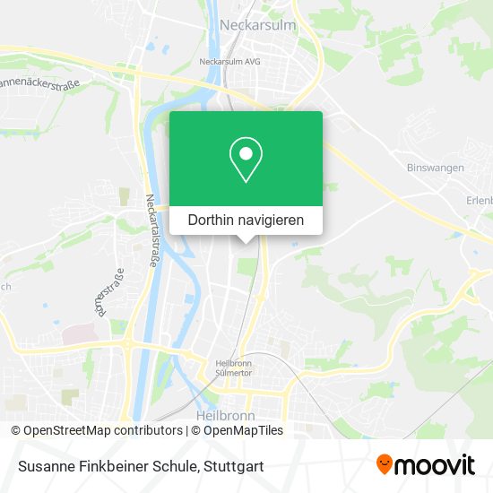Susanne Finkbeiner Schule Karte