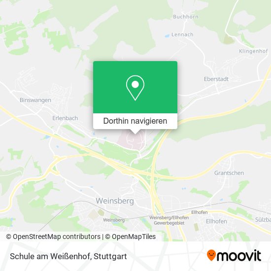 Schule am Weißenhof Karte