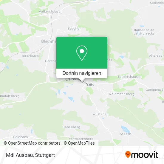 Mdl Ausbau Karte