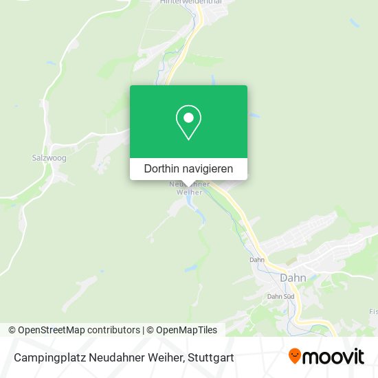 Campingplatz Neudahner Weiher Karte