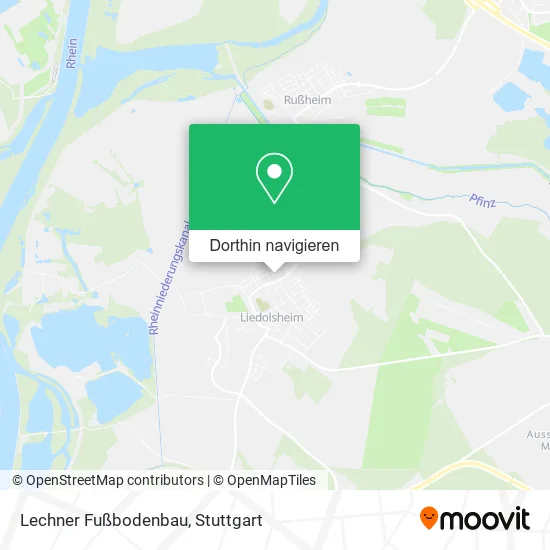 Lechner Fußbodenbau Karte