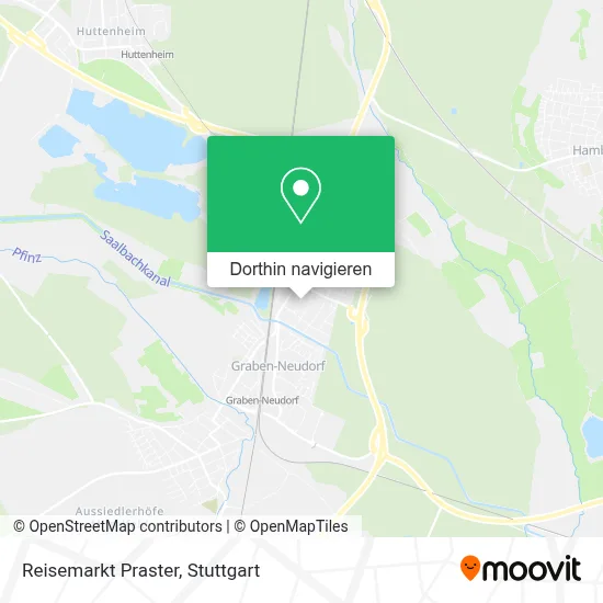 Reisemarkt Praster Karte