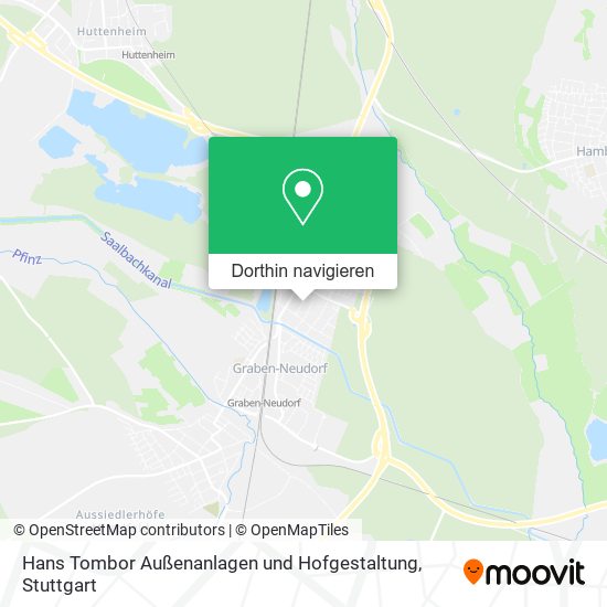 Hans Tombor Außenanlagen und Hofgestaltung Karte