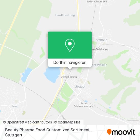 Beauty Pharma Food Customized Sortiment Karte