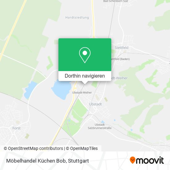 Möbelhandel Küchen Bob Karte