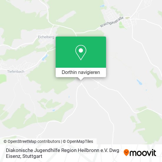 Diakonische Jugendhilfe Region Heilbronn e.V. Dwg Eisenz Karte