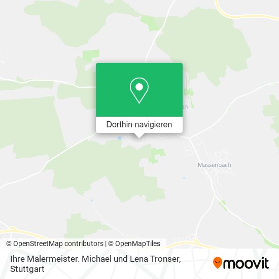 Ihre Malermeister. Michael und Lena Tronser Karte