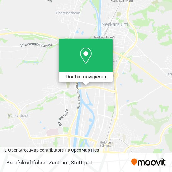 Berufskraftfahrer-Zentrum Karte