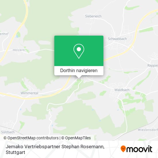 Jemako Vertriebspartner Stephan Rosemann Karte