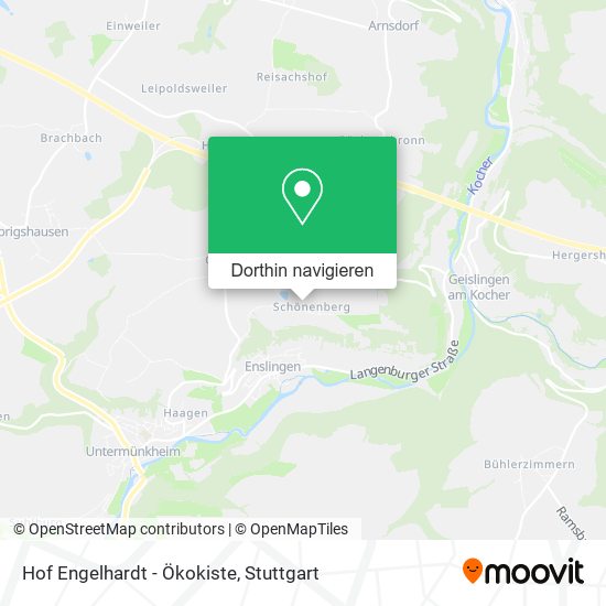 Hof Engelhardt - Ökokiste Karte