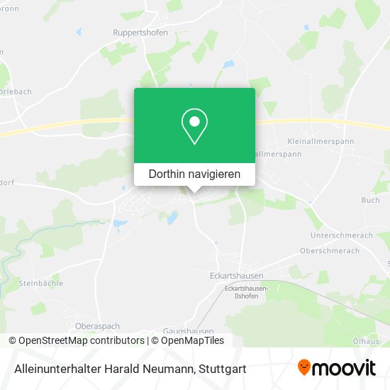 Alleinunterhalter Harald Neumann Karte