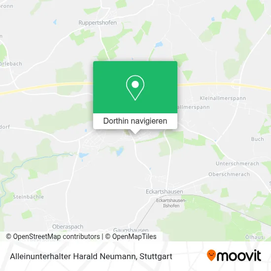 Alleinunterhalter Harald Neumann Karte
