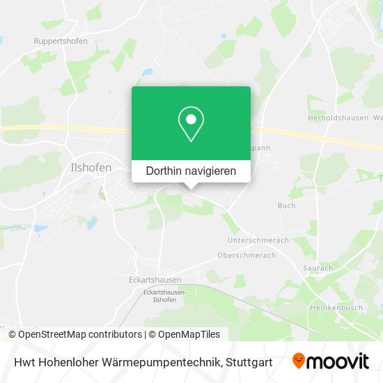 Hwt Hohenloher Wärmepumpentechnik Karte