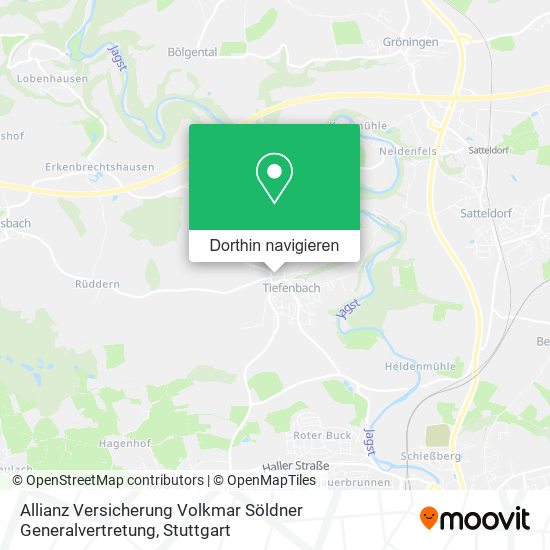 Allianz Versicherung Volkmar Söldner Generalvertretung Karte