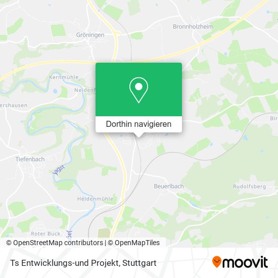 Ts Entwicklungs-und Projekt Karte