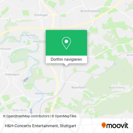 H&H-Concerts Entertainment Karte