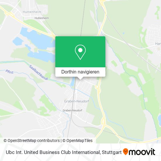 Ubc Int. United Business Club International Karte