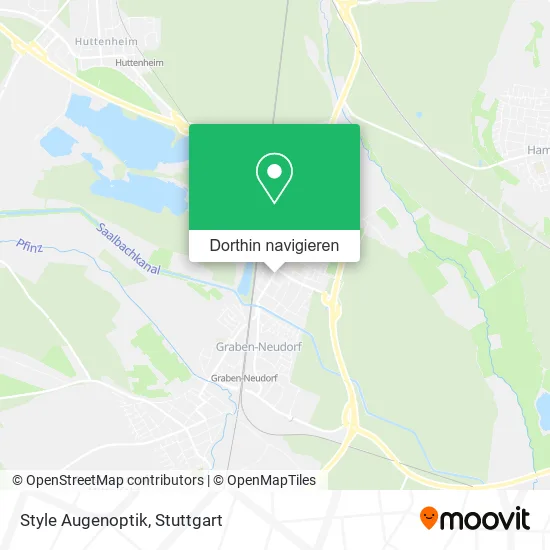 Style Augenoptik Karte