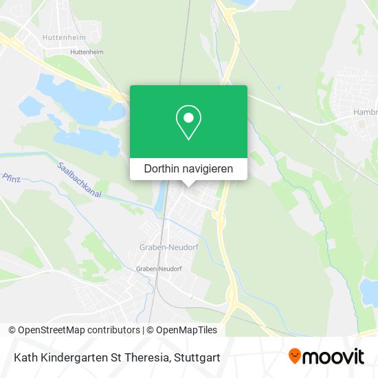 Kath Kindergarten St Theresia Karte