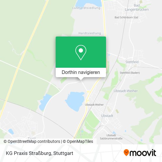 KG Praxis Straßburg Karte