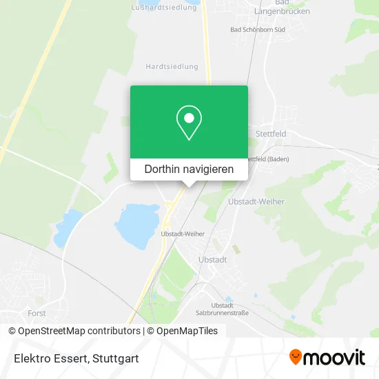 Elektro Essert Karte