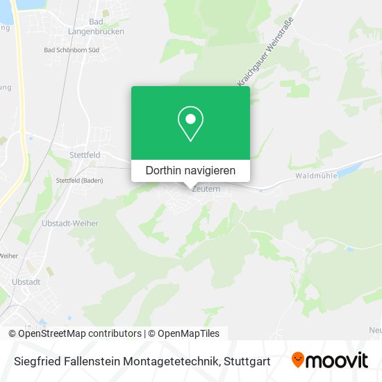 Siegfried Fallenstein Montagetetechnik Karte