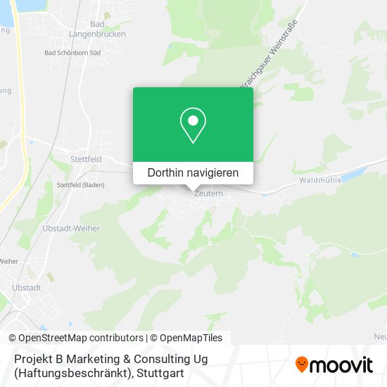 Projekt B Marketing & Consulting Ug (Haftungsbeschränkt) Karte