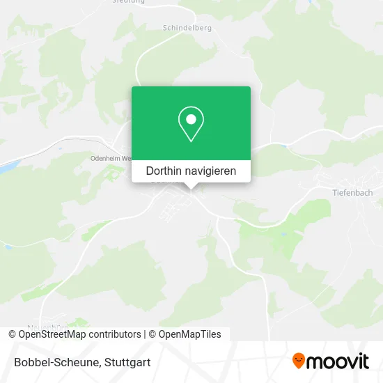 Bobbel-Scheune Karte