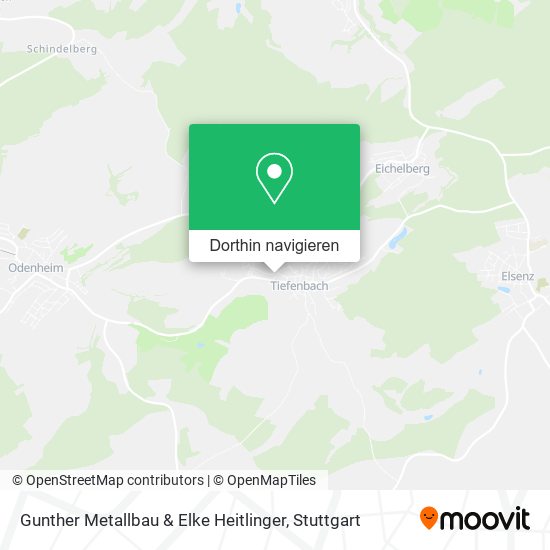 Gunther Metallbau & Elke Heitlinger Karte