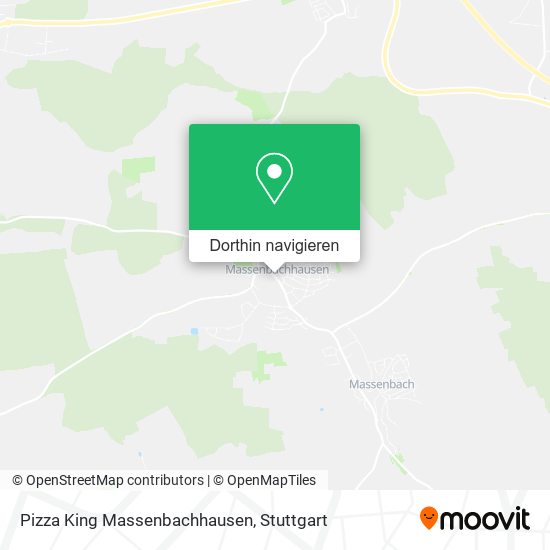 Pizza King Massenbachhausen Karte