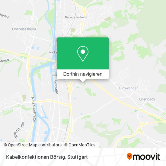 Kabelkonfektionen Börsig Karte