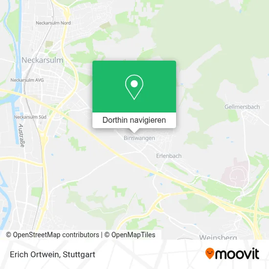Erich Ortwein Karte