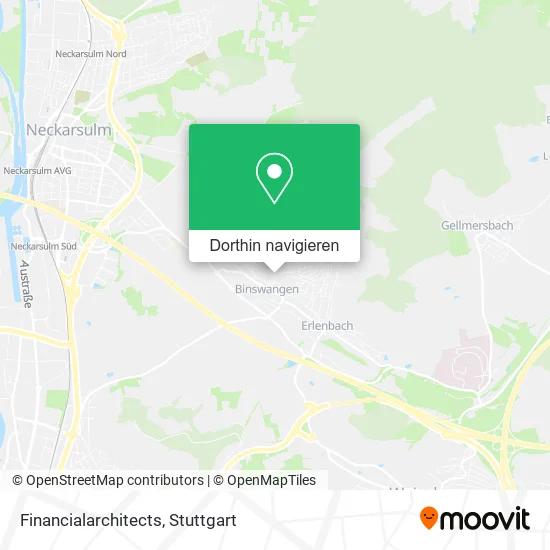 Financialarchitects Karte