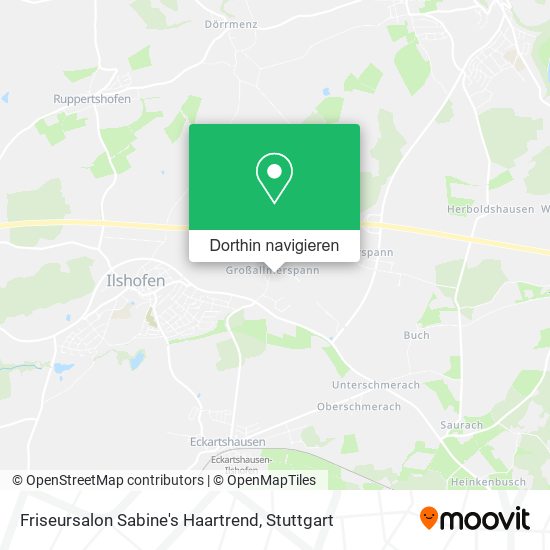 Friseursalon Sabine's Haartrend Karte